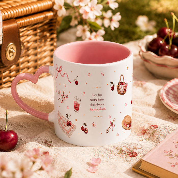 Cherry Picnic Mug